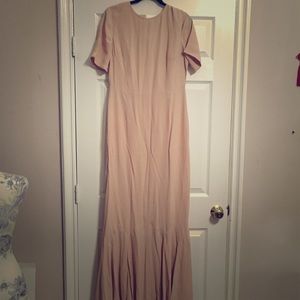 Asos Pink Maxi dress  1920's mermaid style.